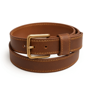 Cow Leather Ladies Belts (Brown)